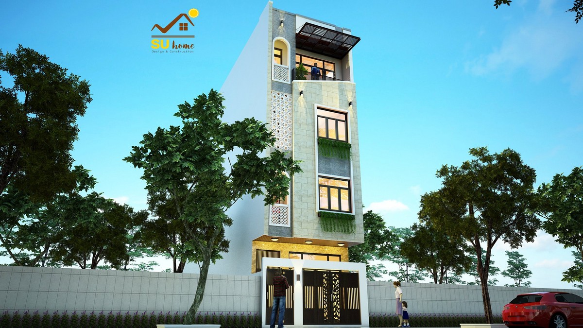 Thi công Nhà ở kết hợp căn hộ cho thuê cẩm lệ đà nẵng